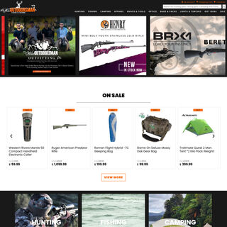 Wild Outdoorsman - E-commerce