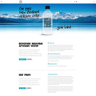 Beverage Boutique -Brochure Site